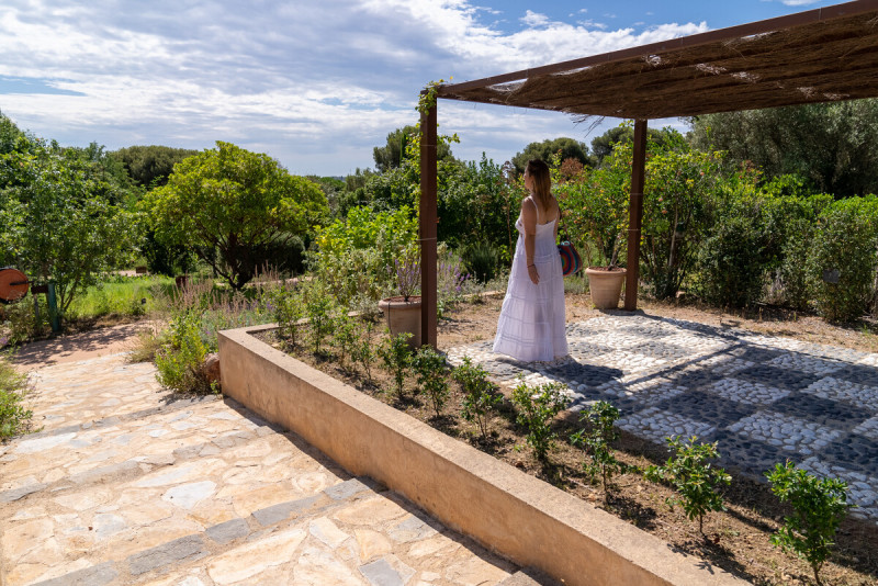 Der Mediterrane Antike Garten