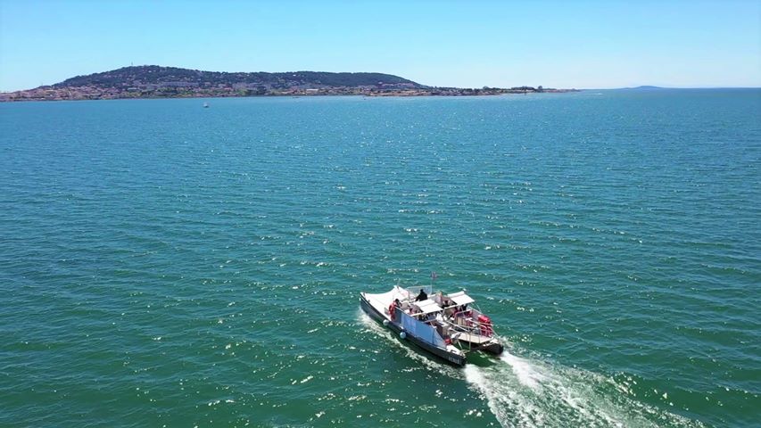 Navette bateau EcoThau Balaruc-les-Bains