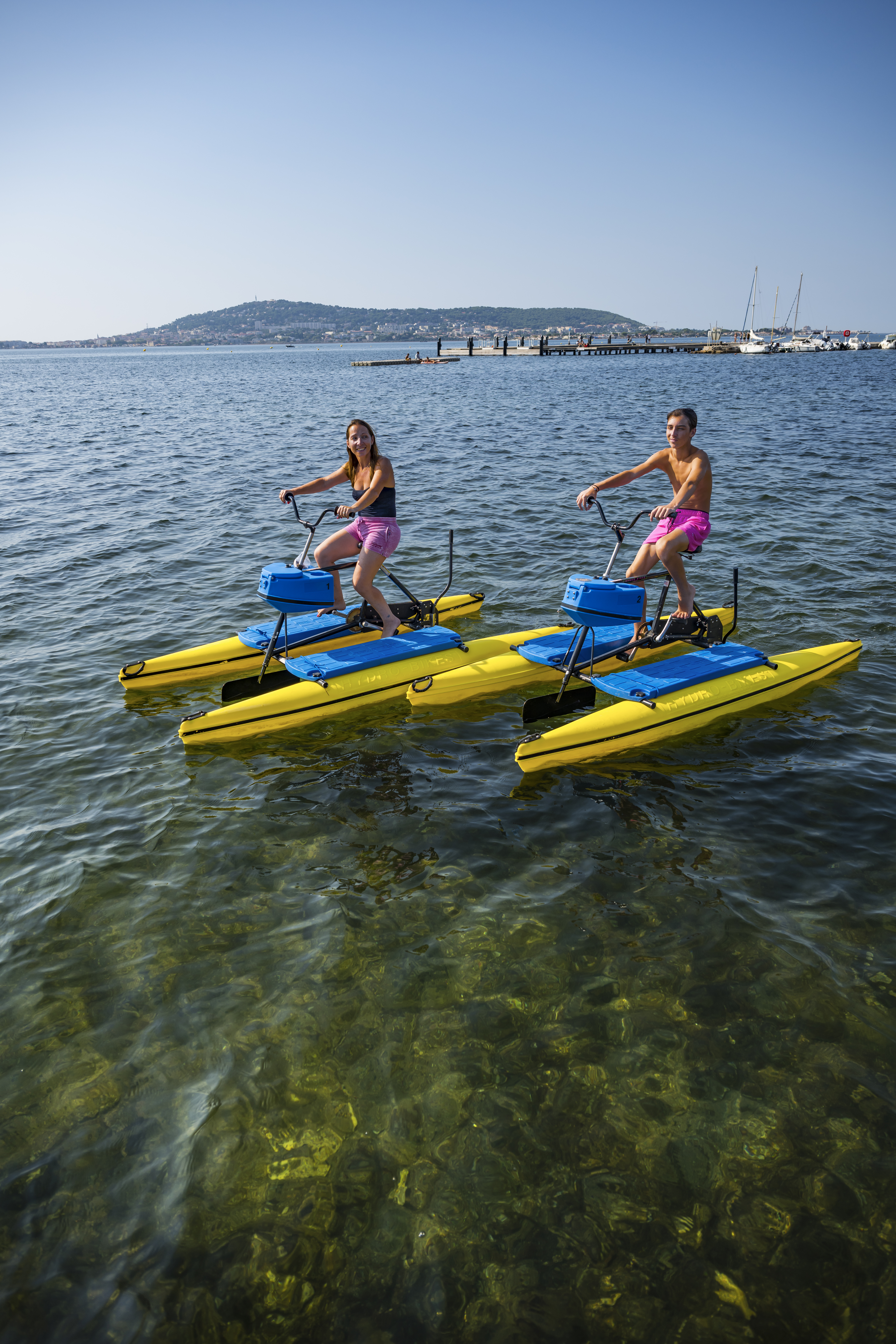 Vélo sur l'eau - Balaruc-Les-Bains 