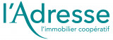 LOGO AGENCE L'ADRESSE BRIO IMMOBILIER BALARUC LES BAINS