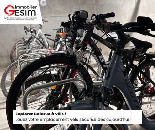 Explorez Balaruc à vélo ! Louez votre emplacement sécurisé dès aujourd’hui 