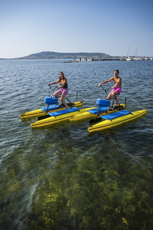 Vélo sur l'eau - Balaruc-Les-Bains 