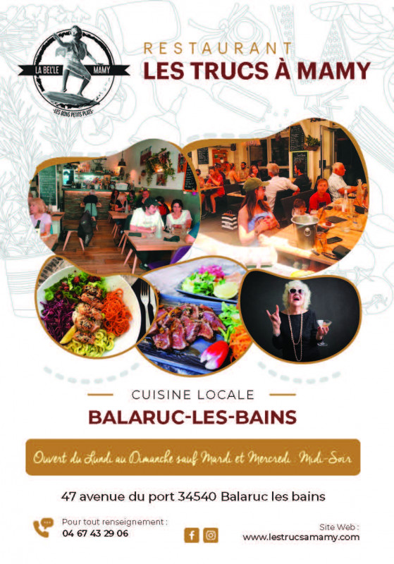 RESTAURANT LES TRUCS A MAMY BALARUC LES BAINS